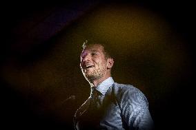 Jordan Bardella At 2025 New Year's Ceremony of Laure Lavalette - La Vallette-du-Var