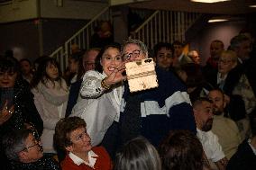 Jordan Bardella At 2025 New Year's Ceremony of Laure Lavalette - La Vallette-du-Var