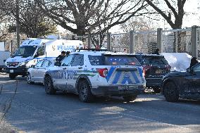 Woman Found Dead On A Sidewalk In Area Of Flatlands Avenue And Van Siclen Avenue In East New York Brooklyn