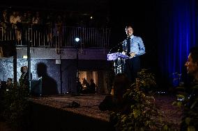Jordan Bardella At 2025 New Year's Ceremony of Laure Lavalette - La Vallette-du-Var