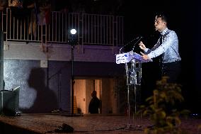 Jordan Bardella At 2025 New Year's Ceremony of Laure Lavalette - La Vallette-du-Var