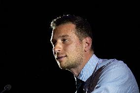 Jordan Bardella At 2025 New Year's Ceremony of Laure Lavalette - La Vallette-du-Var