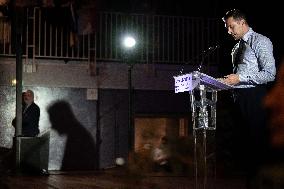 Jordan Bardella At 2025 New Year's Ceremony of Laure Lavalette - La Vallette-du-Var
