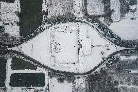 Heavy Snow Hit Yuncheng