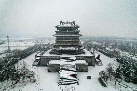 Heavy Snow Hit Yuncheng