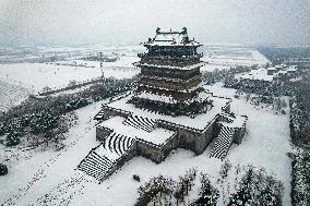 Heavy Snow Hit Yuncheng