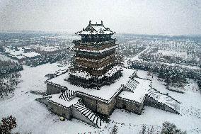 Heavy Snow Hit Yuncheng