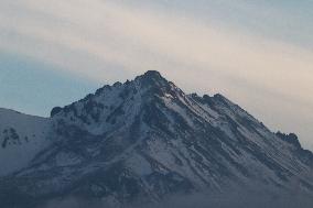 Aerial View Of The Nevado De Toluca