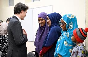 Justin Trudeau meets with the families of the victims of the Quebec City mosque attack
