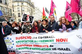 Pro-Palestinian demonstration - Paris