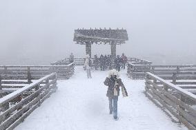 China First Cold Wave in 2025