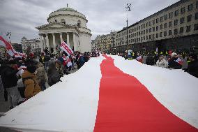 Belarus Opposition Protest