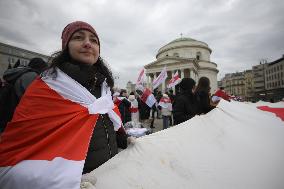 Belarus Opposition Protest