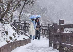 First Snow in Lianyungang