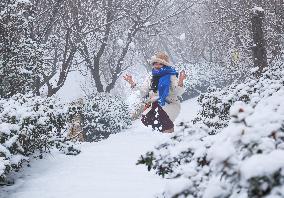 First Snow in Lianyungang