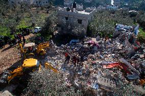 Israeli Army Forces Raid Aftermath - West Bank