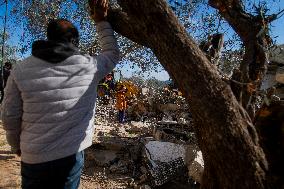 Israeli Army Forces Raid Aftermath - West Bank