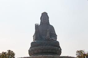 World's Highest Nanhai Guanyin Sitting Statue