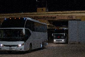 Second Batch Of Palestinian Prisoners Arrive In Ramallah