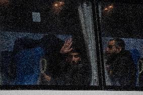 Second Batch Of Palestinian Prisoners Arrive In Ramallah