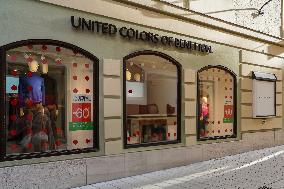 United Colors Of Benetton Storefront In Salzburg