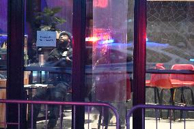 Man And Woman Slashed At Circo Restaurant And Nightclub In Times Square Midtown Manhattan New York