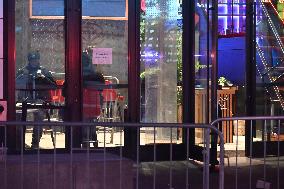 Man And Woman Slashed At Circo Restaurant And Nightclub In Times Square Midtown Manhattan New York