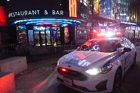 Man And Woman Slashed At Circo Restaurant And Nightclub In Times Square Midtown Manhattan New York