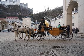 Horse Drawn Carriage Ride Through Salzburg