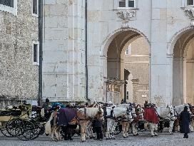 Horse Drawn Carriage Ride Through Salzburg