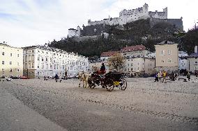 Horse Drawn Carriage Ride Through Salzburg