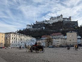 Horse Drawn Carriage Ride Through Salzburg