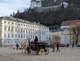 Horse Drawn Carriage Ride Through Salzburg