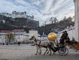 Horse Drawn Carriage Ride Through Salzburg