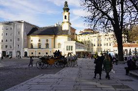 Horse Drawn Carriage Ride Through Salzburg