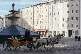 Horse Drawn Carriage Ride Through Salzburg