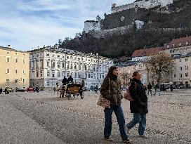 Horse Drawn Carriage Ride Through Salzburg