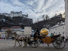 Horse Drawn Carriage Ride Through Salzburg