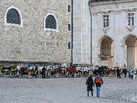 Horse Drawn Carriage Ride Through Salzburg