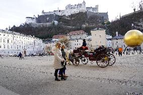 Horse Drawn Carriage Ride Through Salzburg