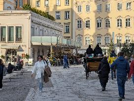 Horse Drawn Carriage Ride Through Salzburg