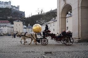 Horse Drawn Carriage Ride Through Salzburg