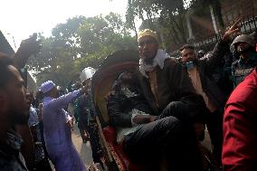 Madrasah Teachers Protest In Dhaka