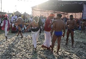 Maha Kumbh Mela Festival In Prayagraj, India