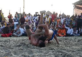 Maha Kumbh Mela Festival In Prayagraj, India