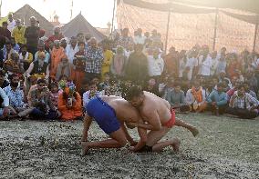 Maha Kumbh Mela Festival In Prayagraj, India