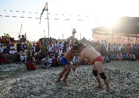 Maha Kumbh Mela Festival In Prayagraj, India