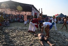 Maha Kumbh Mela Festival In Prayagraj, India