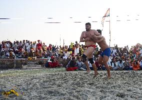 Maha Kumbh Mela Festival In Prayagraj, India