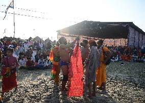 Maha Kumbh Mela Festival In Prayagraj, India